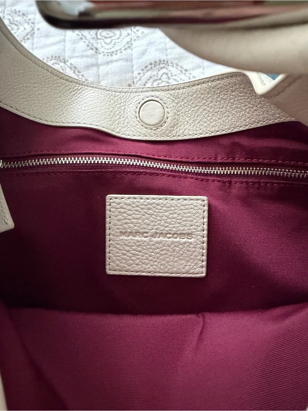 Marc Jacobs Leather Large Dual Hobo Bag
